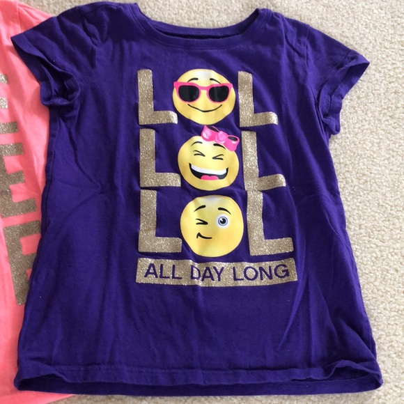 Children’s Place Emoji Tees 😀😜😍 - Picture 2 of 5